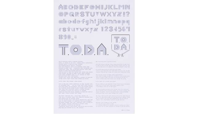 <strong>ART｜銀座の2会場で『2013 ADC展』を開催</strong>　森をひらくここ、T.O.D.A.、「森をひらくこと、T.O.D.A.」のグラフィックデザイン