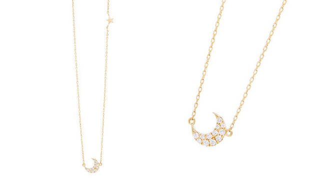 <strong>AHKAH｜アーカー神南本店、7月5日（金）にリニューアルオープン</strong>　「カーラスターネックレス」　K18YG×ダイヤモンド　6万5100円