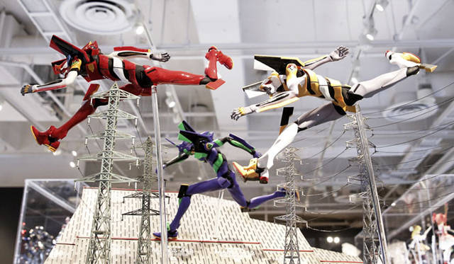 <strong>MEDICOM TOY｜メディコム・トイ</strong>　新製品展示会「MEDICOM TOY EXHIBITION ’13」　エヴァンゲリオン ジオラマ