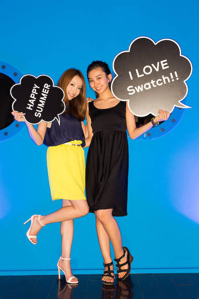 冨張愛さん、鈴木詩織さん（読者モデル ）