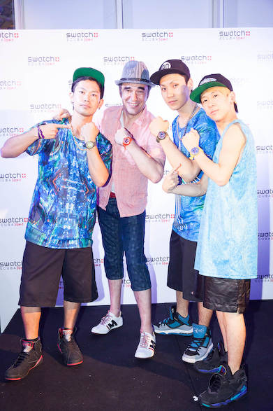 FORL LOREさん、スウォッチグループジャパン株式会社代表取締役社長 クリストフ・サビオ氏