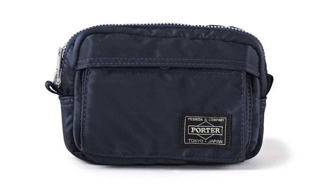 <strong>HEAD PORTER｜ヘッド・ポーター</strong>　「TANKER」ニューコレクション　「POUCH」（622-0077 / W135×H90×D40mm）7350円