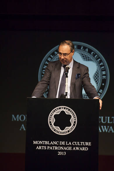 モンブランのCEO、ホルヘ・プエンテスさん