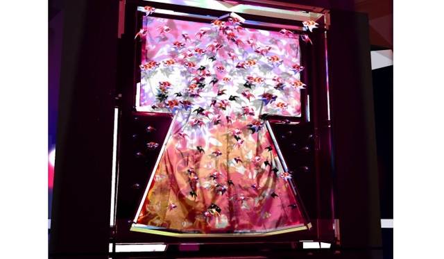 <strong>ART｜『ECO EDO 日本橋　ダイナースクラブ アートアクアリウム2013～江戸・金魚の涼～』</strong>　新作「キモノリウム」 作品イメージCG　