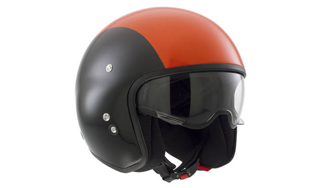 オレンジ×ブラック