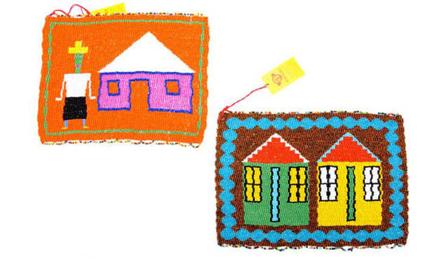 <strong>MONKEYBIZ south africa｜モンキービズ サウス アフリカ</strong>　「BEADED PICTURE（24×30cm）」9240円