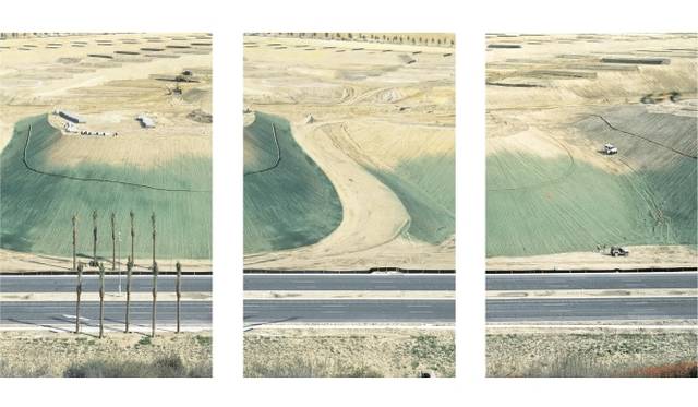 <strong>Art File 22｜「Mutation」</strong>　Série Landscaping - San Diego - Olympic Parkway triptyque n°12002C-Print179.5 x 110cm each (triptych)Photo Credit: Courtesy the Artist