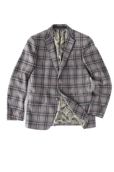 <strong>HANKYU MEN’S TOKYO<br /><br /> 2013-14 AUTUMN & WINTER COLLECTION<br /><br />  THEME｜FRENETIC<br />BRAND｜ETRO</strong> <br /> <br />  阪急先行発売。ジャケット18万1650円（エトロ／阪急メンズ東京3階）