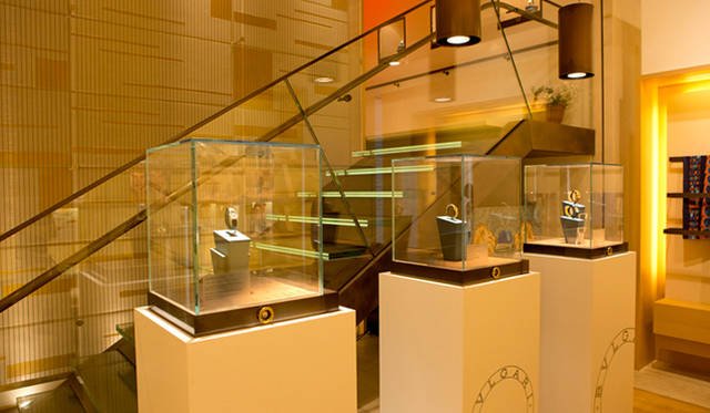 1975年に発表された幻のコレクションのほか、20周年記念モデルやスケルトンモデルなど貴重なアーカイブが展示された