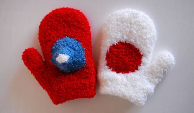 <strong>富士山を世界遺産にする国民会議｜富嶽三十六プロジェクト</strong>　「立体手袋シリーズ 日ノ丸富士山」1800円（NN）http://www.enuenu.com/goods_glove_ja.php