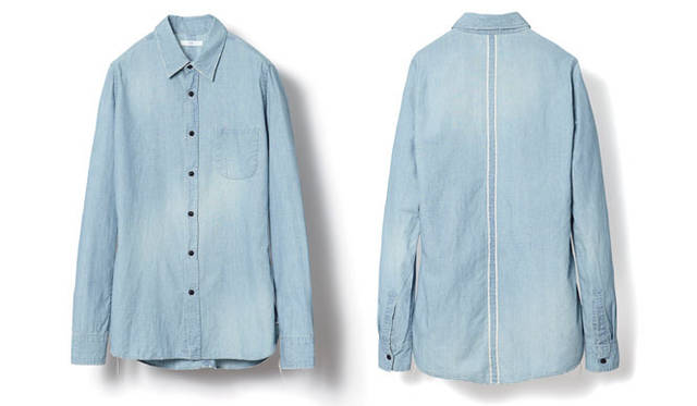 <strong>KURO｜クロ</strong>　KURO SHOP LIMITED ITEM第一弾　シャンブレーシャツ1万8900円（ワンウォッシュもあり）