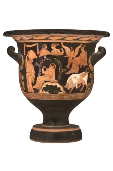 <strong>ART｜東京都美術館で『ルーヴル美術館展-地中海 四千年のものがたり-』</strong><br /><br />＜赤像式クラテル：エウロパの略奪＞ 紀元前360年頃© RMN-Grand Palais (musée du Louvre) / Hervé Lewandowski / distributed by AMF