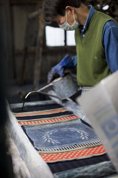 <strong> FRED PERRY｜フレッドペリー</strong>　フレッドペリー×高橋理子コラボレーション「TAKAHASHI HIROKO for FRED PERRY」　染め