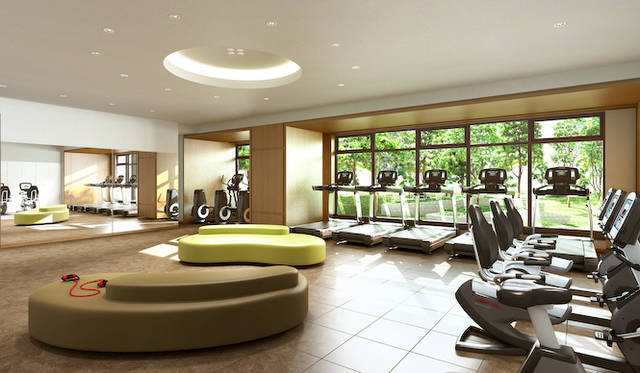 計画敷地内の緑地空間「万緑の杜」