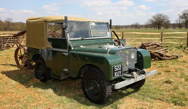 このモデルはフロントにウインチを備える