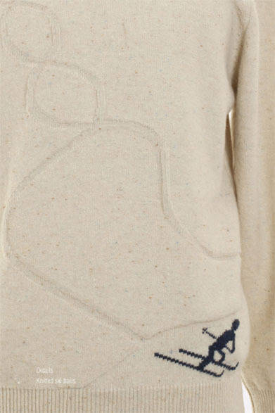 <strong>MONSIEUR LACENAIRE｜ムッシュー・ラスネール</strong>　2013-14年秋冬コレクション　「SKI」FLACKED YARN