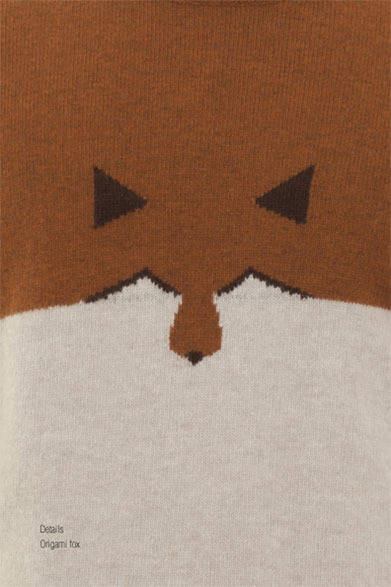 <strong>MONSIEUR LACENAIRE｜ムッシュー・ラスネール</strong>　2013-14年秋冬コレクション　「FOX & OWL」ORIGAMI ANIMAL JUMPERS