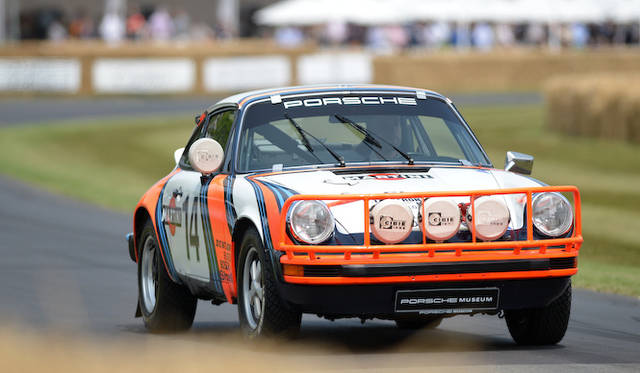 1978年にWRCサファリラリーに参戦したラリー向け911