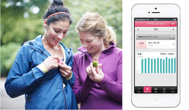 <strong>SoftBank｜ソフトバンク</strong>　「fitbit」の最大の魅力は、Bluetooth® 4.0でのワイヤレス接続