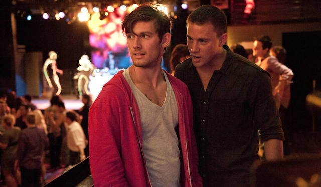 アレックス・ぺティファー（左）と、チャニング・テイタム