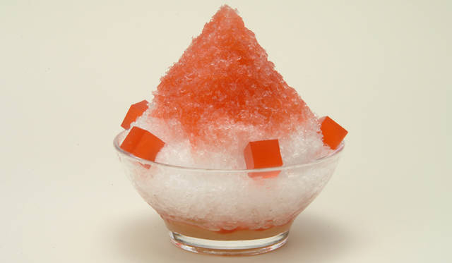 銀座店限定「苺みぞれ」　1260円（小サイズは840円）