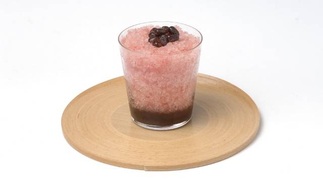 「すいかのみぞれ ラムと黒みつ風味のあんソース」　840円<br />販売期間｜8月1日～9月2日