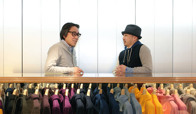 <br />　LOOPWHEELER CEO Satoshi Suzuki and director of RUMOS, Hiroyuki Matsumoto