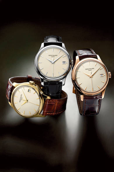 「Calatrava Ref. 5227｜カラトラバ Ref.5227」　ケース径39mm、自動巻き、310万8000円（YGケース）、327万6000円（WGケース）、327万6000円（RGケース）、今秋以降発売予定