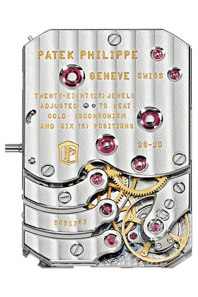 「Ref. 5200 Gondolo 8 Days, Day & Date Indication｜8日巻ゴンドーロ Ref.5200」　手巻きの自社製ムーブメント「キャリバー28-20 REC 8J PS IRM C J」を搭載。パワーリザーブは約192時間（＝8日間）