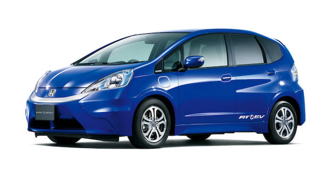2012年8月に発売された「フィットEV」は、公官庁および企業にのみリース販売されている