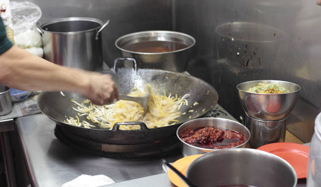 強火で一気に仕上げるのがポイントだとか