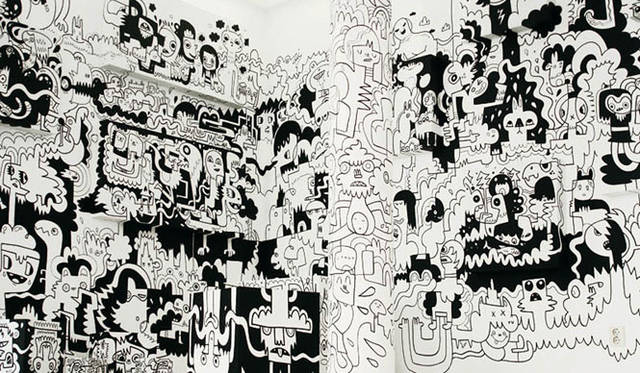 <strong>マシュー・ワォルドマン Vol.33</strong>　アーティスト、Jon Burgerman（ジョン・バーガーマン）作品