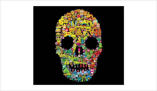 <strong>マシュー・ワォルドマン Vol.33</strong>　アーティスト、Jon Burgerman（ジョン・バーガーマン）作品