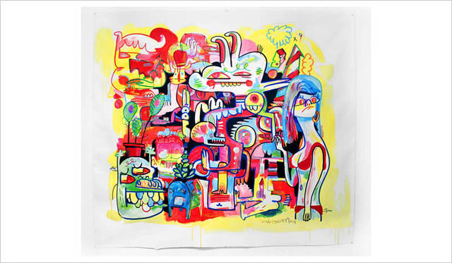 <strong>マシュー・ワォルドマン Vol.33</strong>　アーティスト、Jon Burgerman（ジョン・バーガーマン）作品