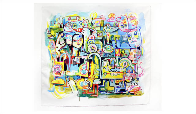 <strong>マシュー・ワォルドマン Vol.33</strong>　アーティスト、Jon Burgerman（ジョン・バーガーマン）作品