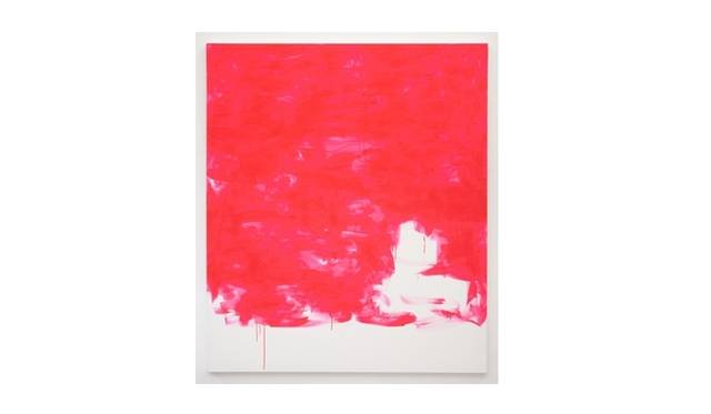 <strong>ART│ガーダー・アイダ・アイナーソン展『I Am The Only Free Man On This Train』</strong>　Gardar Eide EinarssonFluorescent Pink III (2012)Acrylic on canvas213 x 183 cm (83.9 x 72.0 in.)© Gardar Eide Einarsson Courtesy of the artist