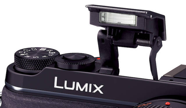 コンパクトなボディでありながらフラッシュを内蔵