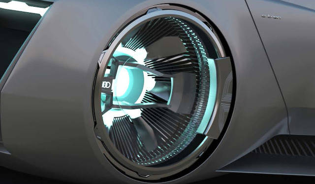 ボディサイドにはe-tronと書かれている