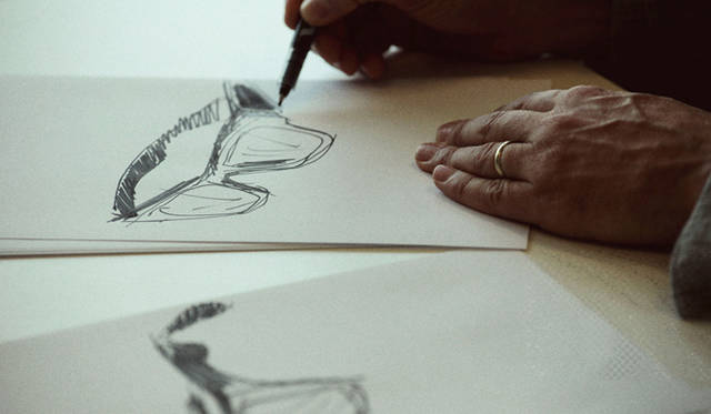 フレームのデザイン画