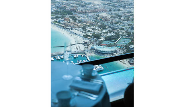 「アル・ムンタハ」からの絶景