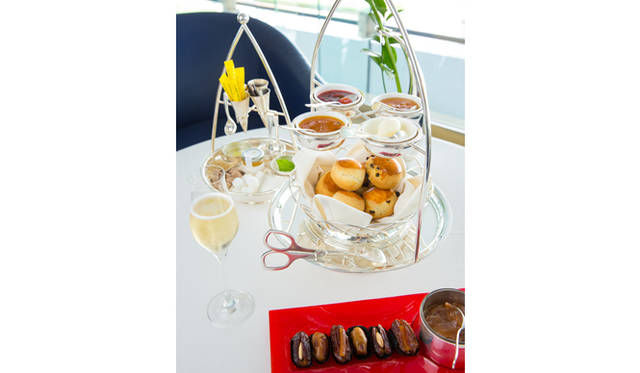 「Time Out Dubai」でベスト・アフタヌーンティーにも選出された