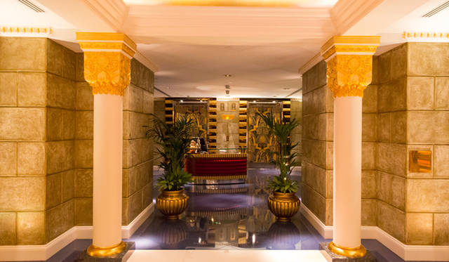 「アサワン・スパ」のレセプション・エリア