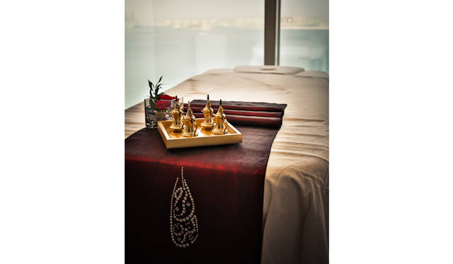 トリートメントルームもオーシャンビュー