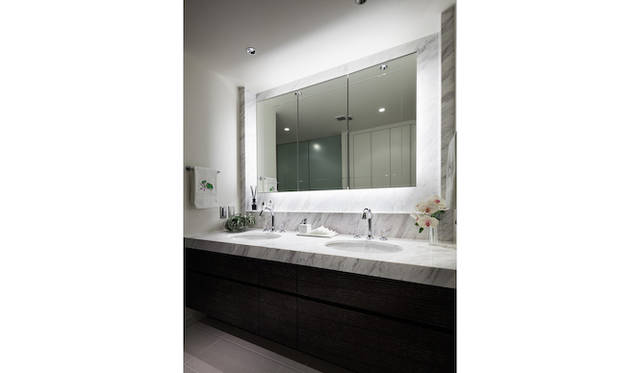 洗面室（Fタイプモデルルーム）