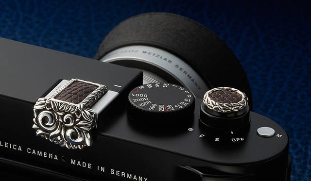 <strong>JAY TSUJIMURA｜ジェイ・ツジムラ</strong>　新型ライカ Leica M240 専用のドレスアップジュエリー「Mr. M for Leica M240」　エスプレッソ リザード