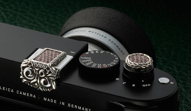 <strong>JAY TSUJIMURA｜ジェイ・ツジムラ</strong>　新型ライカ Leica M240 専用のドレスアップジュエリー「Mr. M for Leica M240」　マットグレー リザード