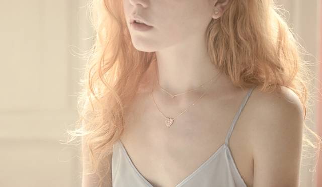 <strong>AHKAH｜注目の新作ジュエリーがぞくぞく登場</strong>　「ハートパヴェネックレス」から新しいサイズタイプのネックレスが登場