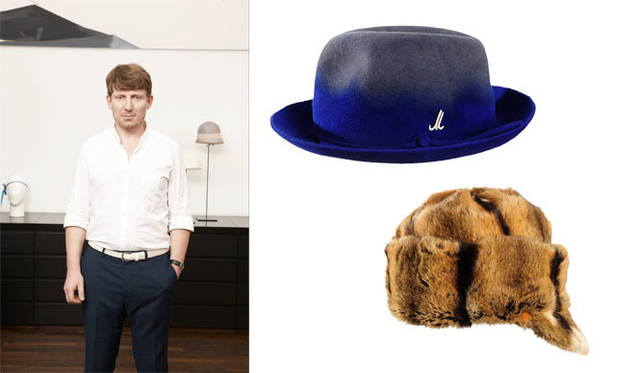 <strong>GLOBE SPECS｜グローブスペックス</strong>　「ミュールバウアー」トランクショー開催　左／4代目の代表兼デザイナーであるクラウス・ミュールバウアー氏。右／2013-14年秋冬コレクションより