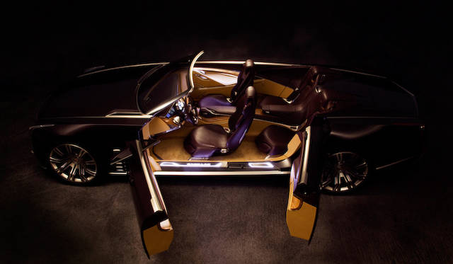 2011年のペブルビーチ コンクール デレガンスで発表された「シエル」