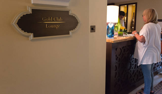 ザ・パレスのゴールドクラブ・ラウンジ